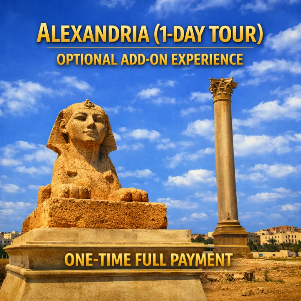 Alexandria (1 Day Pre-Tour) with Anyextee